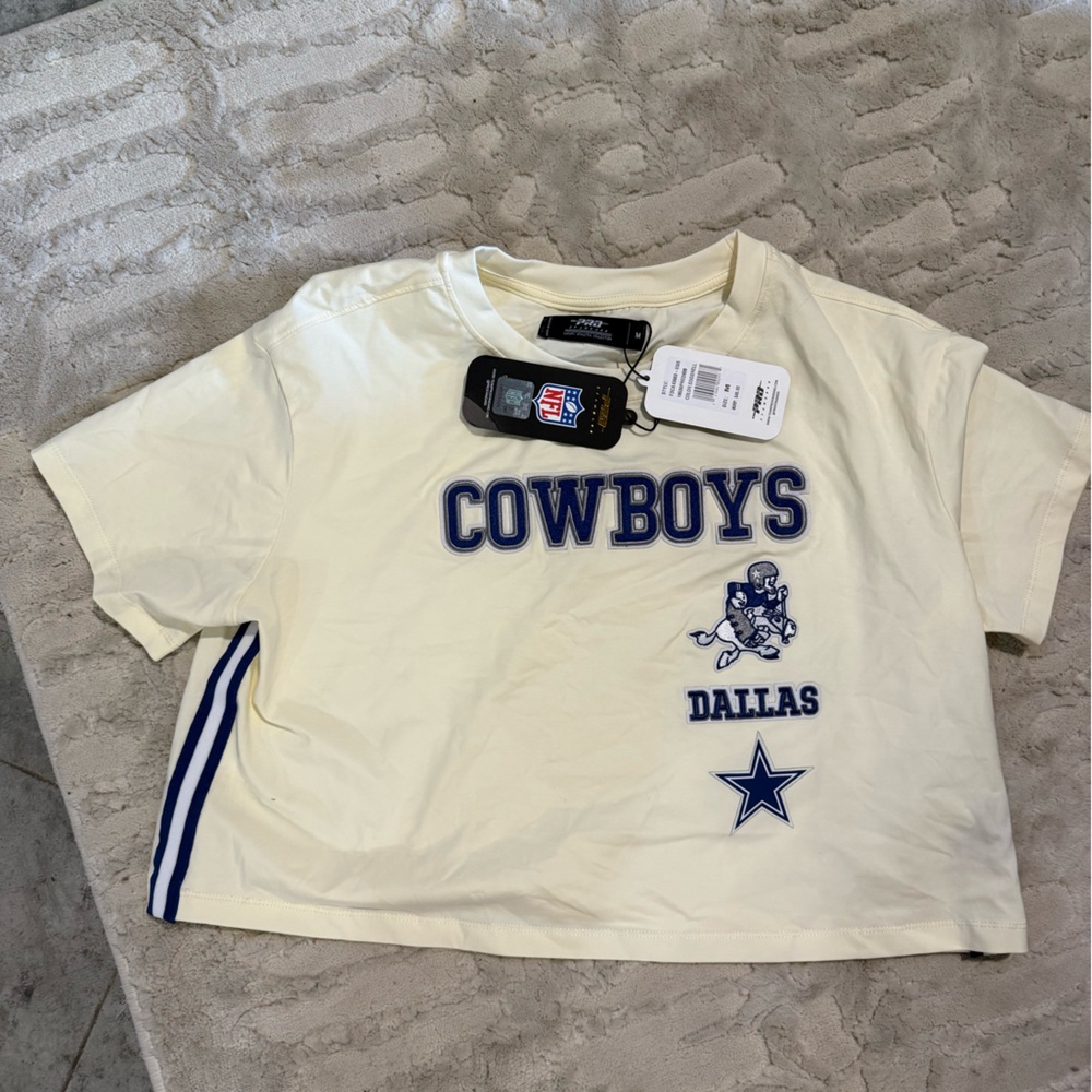 NFL Dallas Cowboys Cream Athletic Shorts